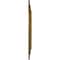 Ekena Millwork Giana Ceiling Medallion (Fits Canopies up to 7 7/8"), Hand-Painted Pale Gold, 32 5/8"OD x 1 1/2"P CM32GIPAS - alternate 3